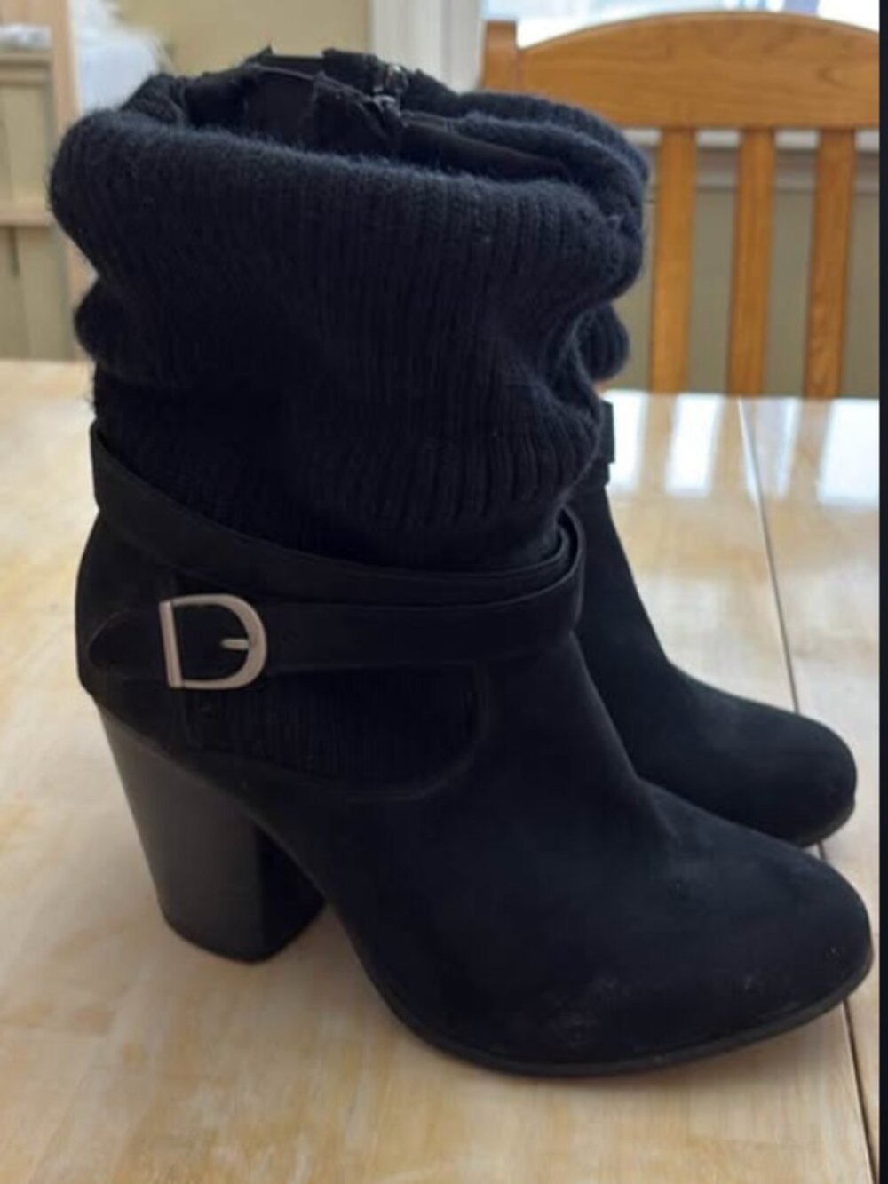 Torrid Sweater Cuff Ankle Booties